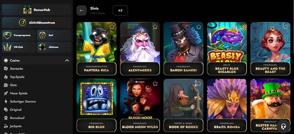 Oscarspin Slots Desktop